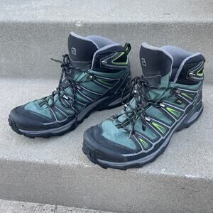 Salomon X Ultra Mid Boots Mens 13 Hiking Outdoor Trail Activewear Performance